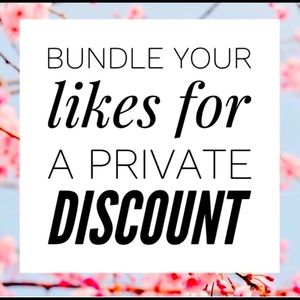 Bundle Your Likes For a Private Discount!